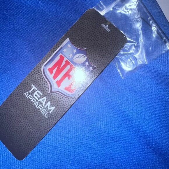 Mens LA Rams Polo Shirt Blue Embroidered Shirt NFL Los Angeles Jersey - Picture 7 of 10